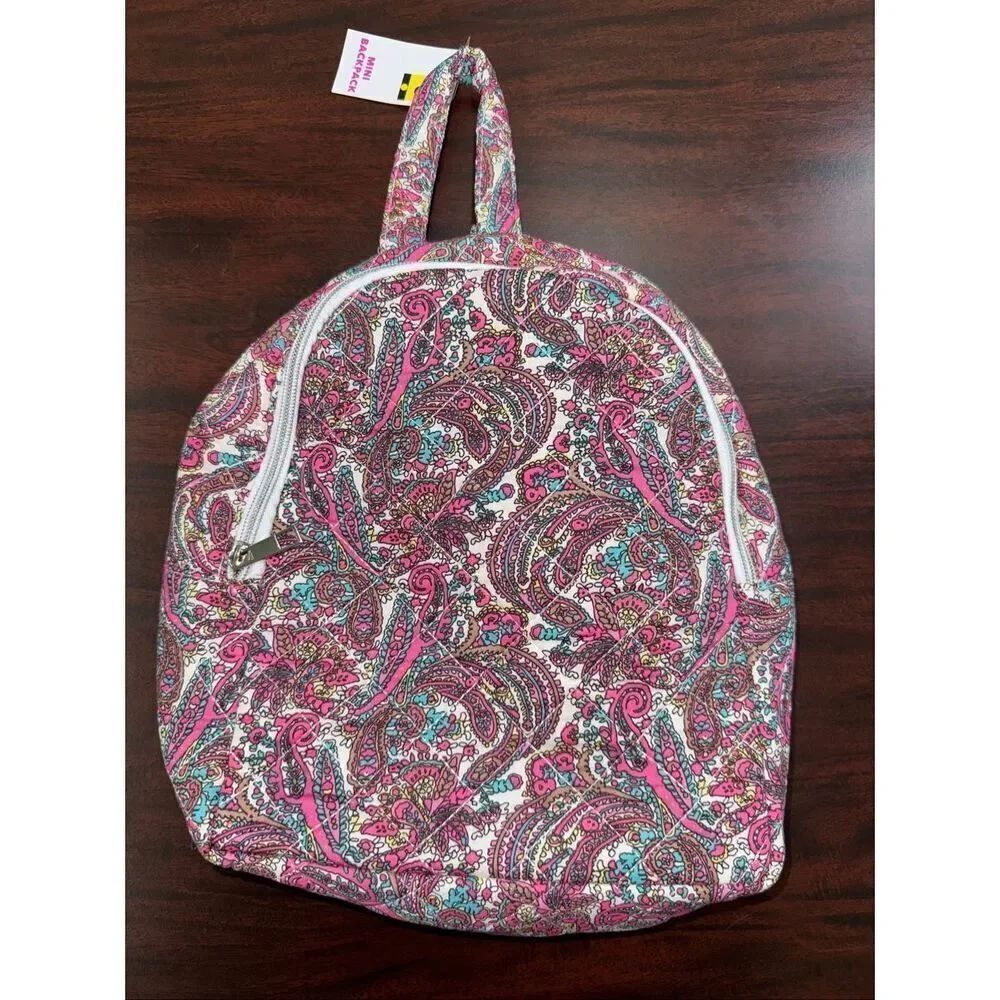 NWT Paisley Print Small Backpack